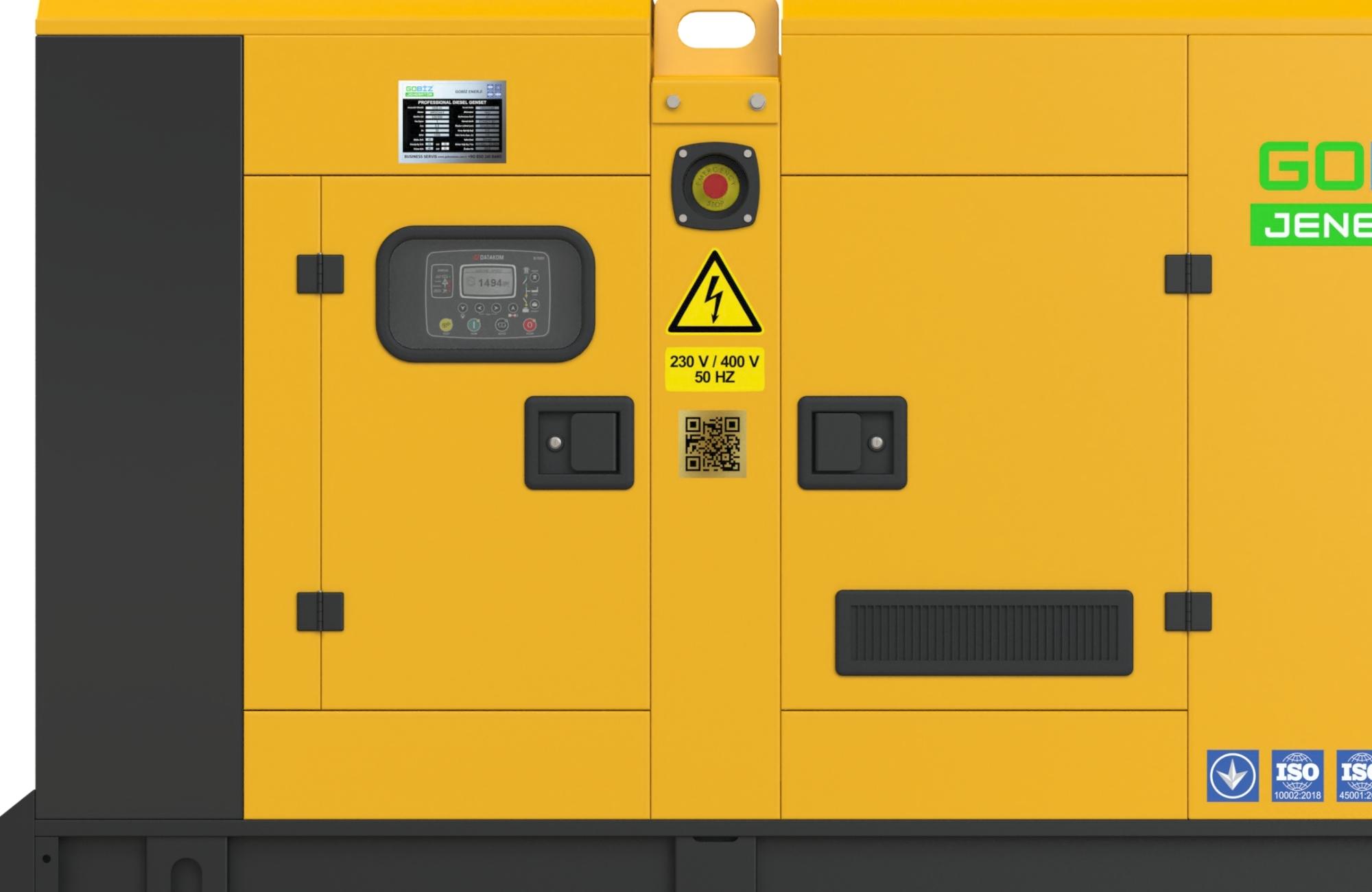 GO-BUSINESS JOHN DEERE 220kVA/176kW DİZEL GENERATÖR DƏSTİ